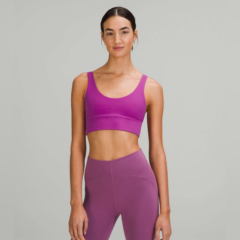 Lululemon Align Reversible Bra in Vivid Plum / Vintage Plum! 🩷